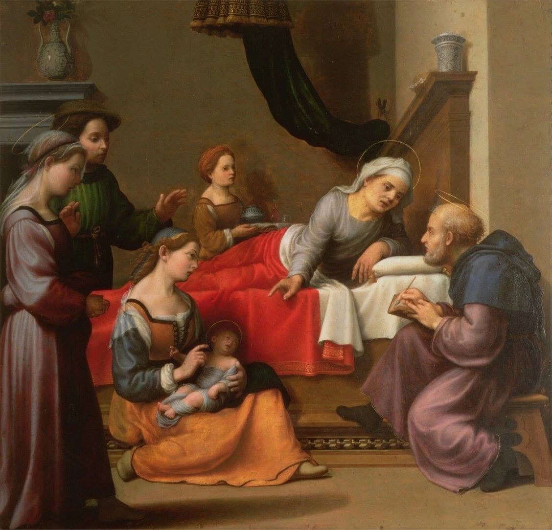 La nascita di Giovanni Battista - The Bridgeman Art Library